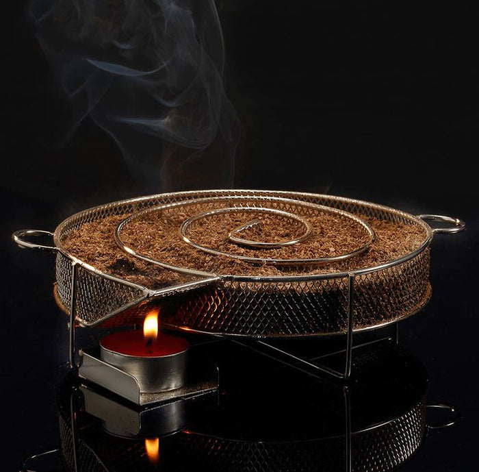 Krumble Barbecue smokerbox rond RVS