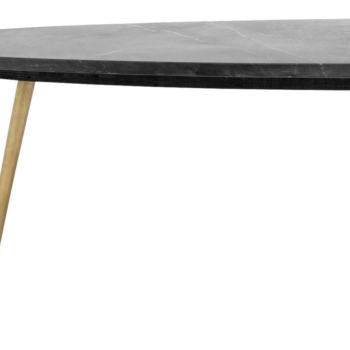 Goossens Salontafel Enzo in Donker marmer