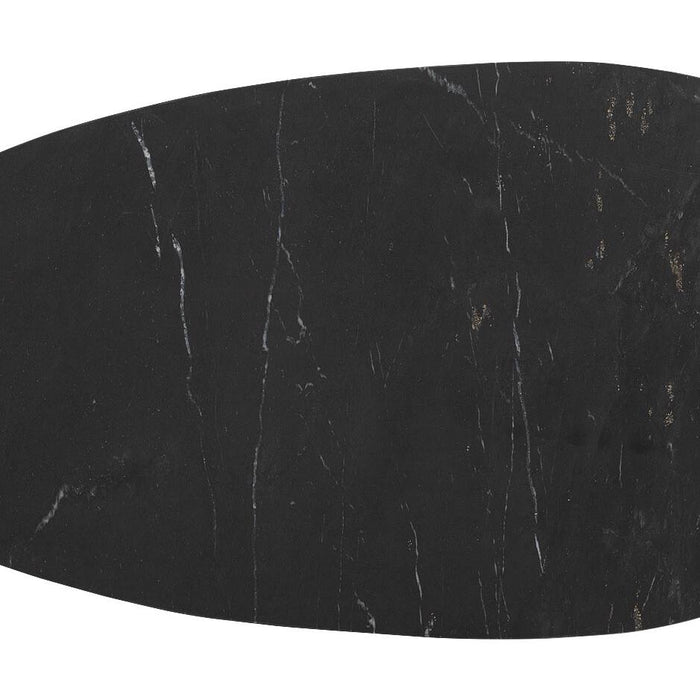 Goossens Salontafel Enzo in Donker marmer