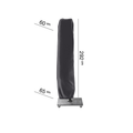 AeroCover Zweefparasolhoes H 292 x Ø 65 cm
