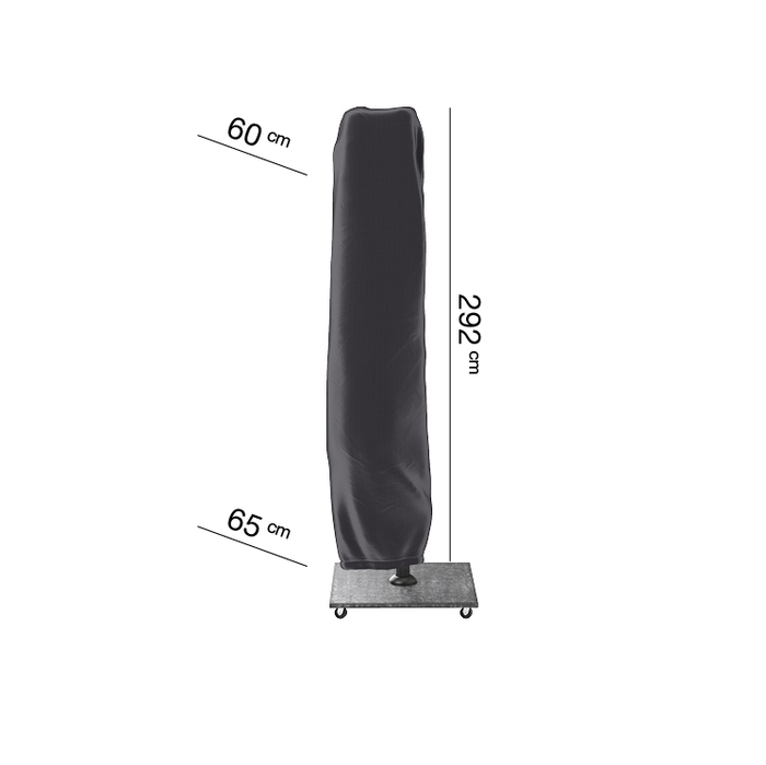 AeroCover Zweefparasolhoes H 292 x Ø 65 cm
