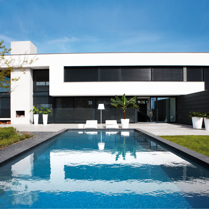 elho Pure Straight Round Plantenbak 50 cm Wit