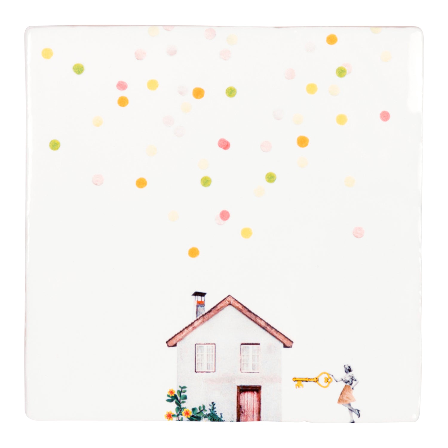 StoryTiles Got The Key Wandtegel 10 x 10 cm