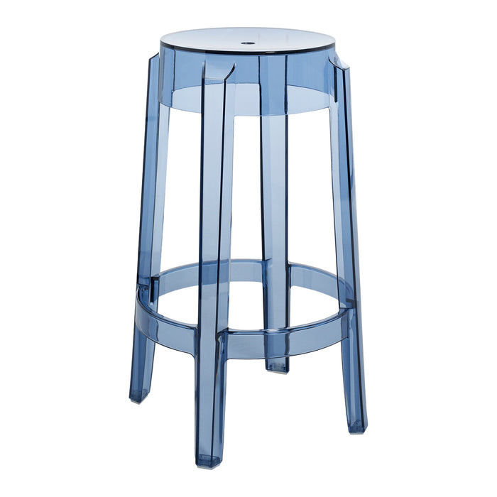 Kartell Charles Ghost Barkruk - Poederblauw