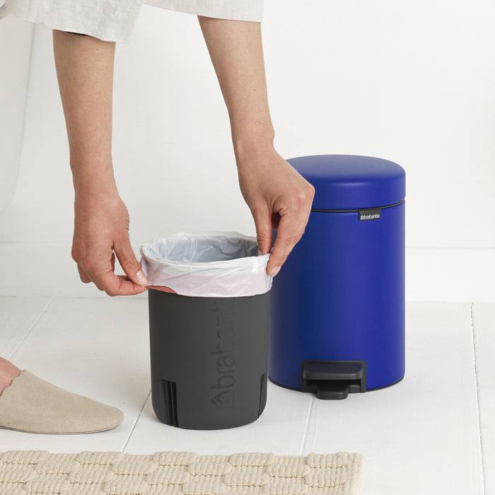 Brabantia NewIcon Pedaalemmer 3 L- Mineral Powerful Blue
