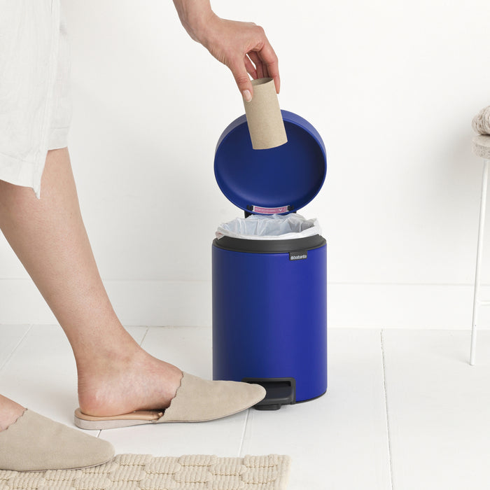 Brabantia NewIcon Pedaalemmer 3 L- Mineral Powerful Blue