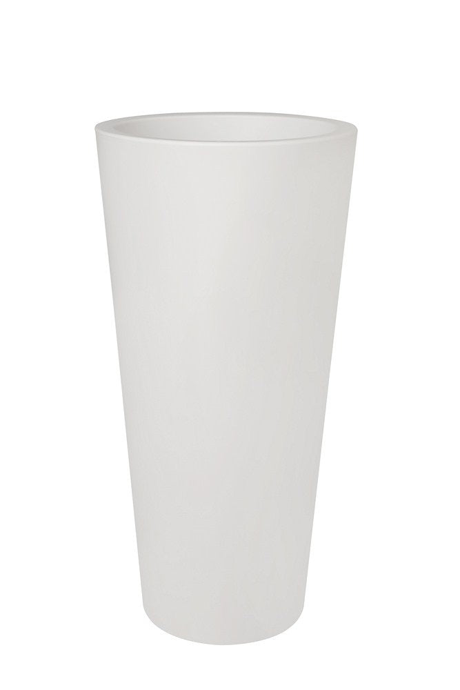 elho Pure Straight Round High Plantenbak Ø 40 cm - Wit