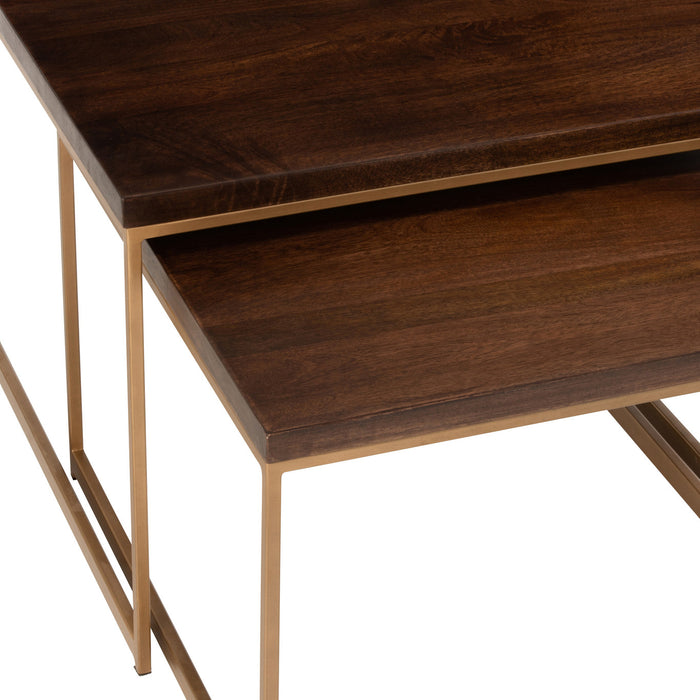 Duverger® Classy - Salontafels - 3 delen - mango hout - rechthoekig