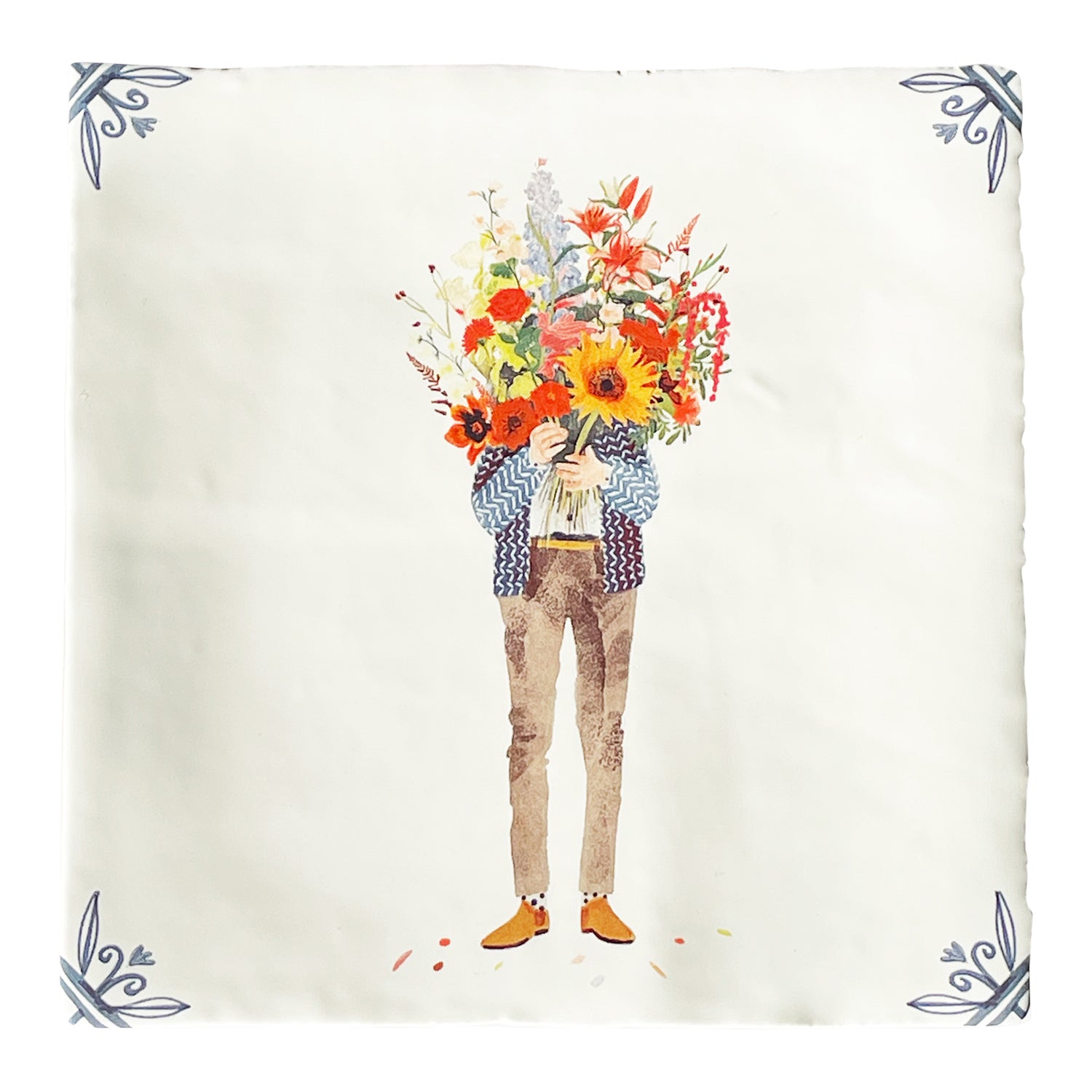 StoryTiles All You Need IsÖ Flowers Wandtegel 13 x 13 cm