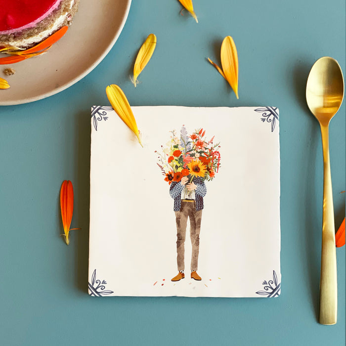 StoryTiles All You Need IsÖ Flowers Wandtegel 13 x 13 cm