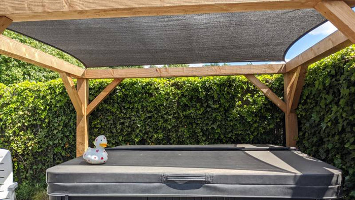 Shadow Comfort   rechthoek 3x4m Moonstone Green