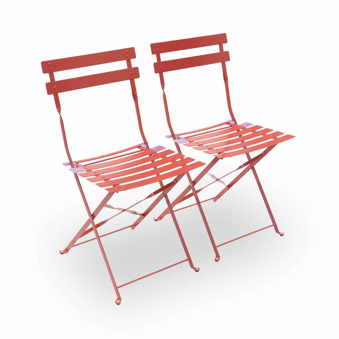 sweeek - Bistroset 2 stoelen, ronde tafel