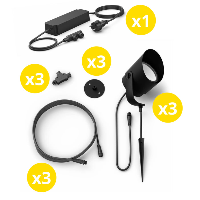 Philips Hue Lily XL Spot Starterspakket White & Color Ambiance