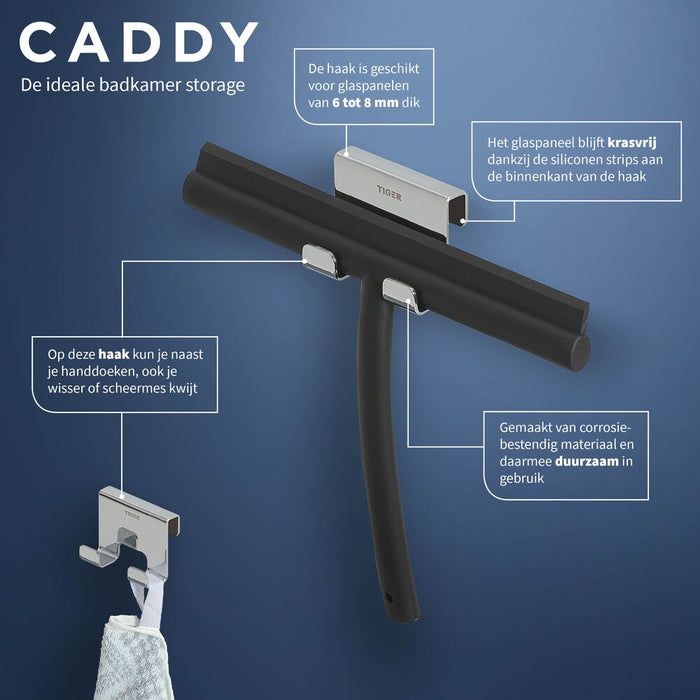 Tiger Caddy Haak - Chroom