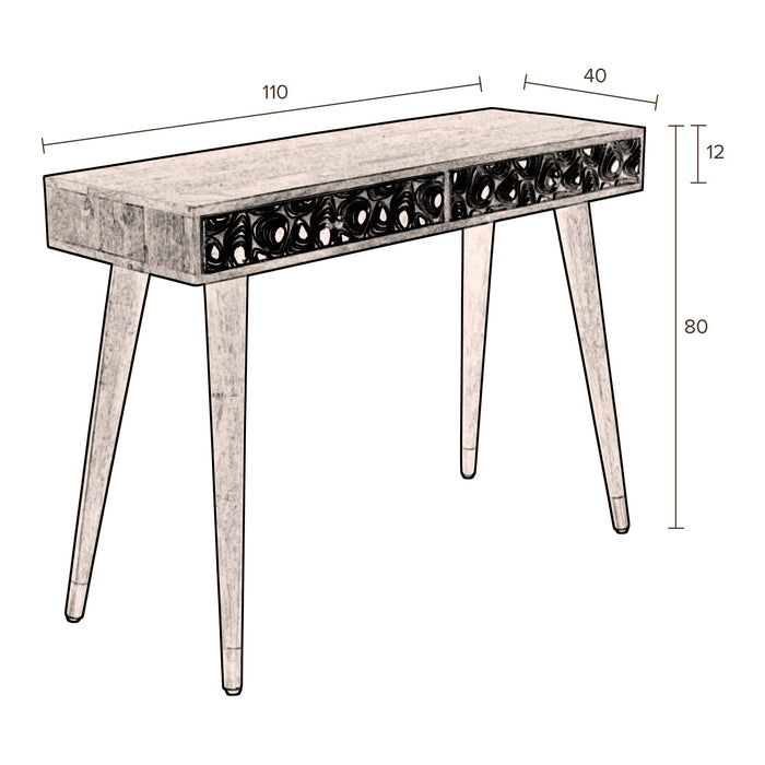 Dutchbone Meena Zitbureau