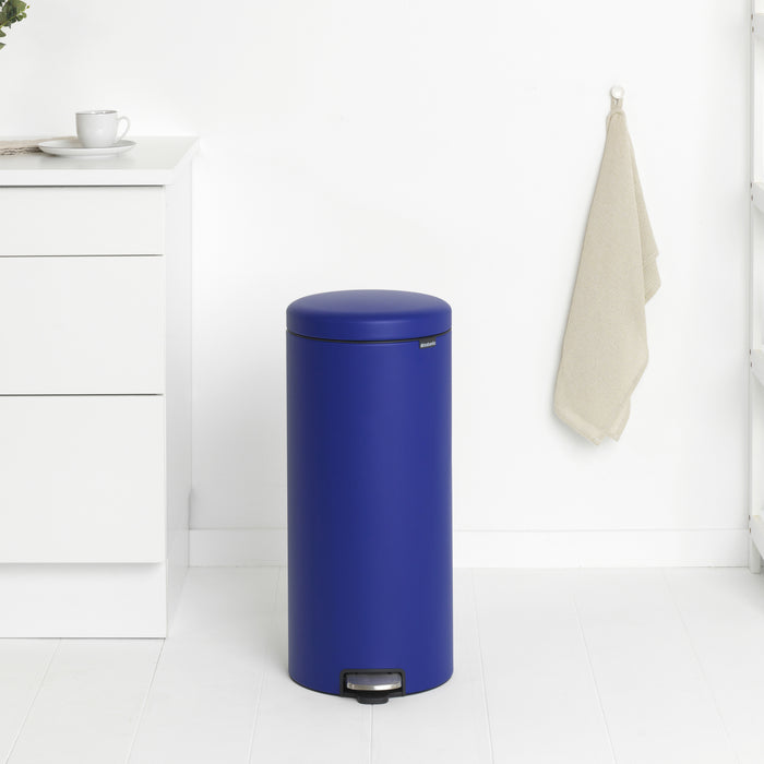 Brabantia NewIcon Pedaalemmer 30 L- Mineral Powerful Blue