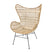 HKliving Rotan Egg Bohemian Stoel