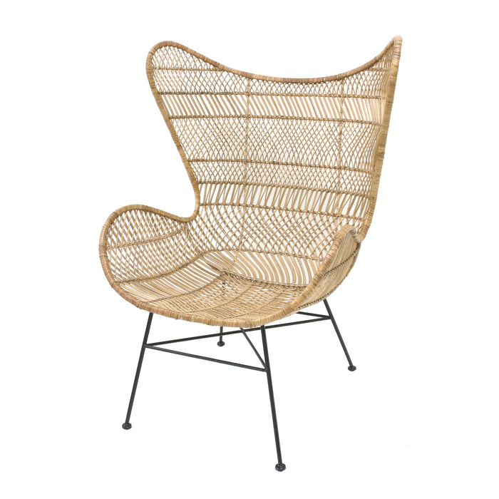 HKliving Rotan Egg Bohemian Stoel