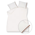 Vandyck Dekbedovertrek PURE 30 White 140x220 cm (linnen/katoen)