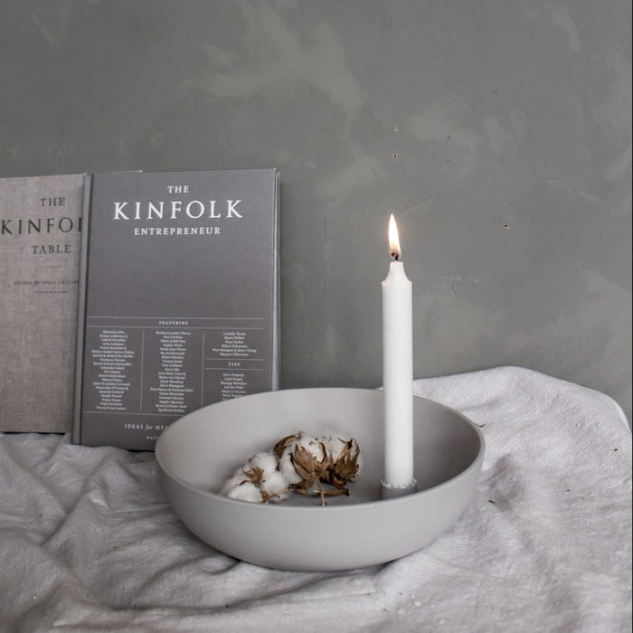 Storefactory Scandinavia kandelaar Lidatorp lichtgrijs L (Ø 21