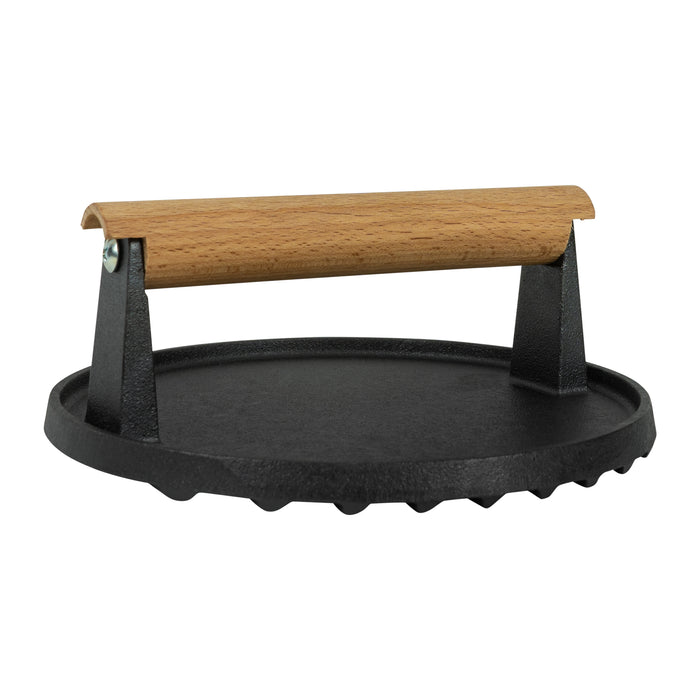 Krumble Gietijzere grillpers  - Zwart