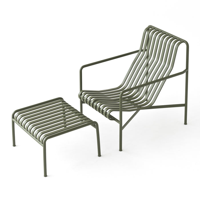 HAY Palissade Lounge Chair High - Antraciet