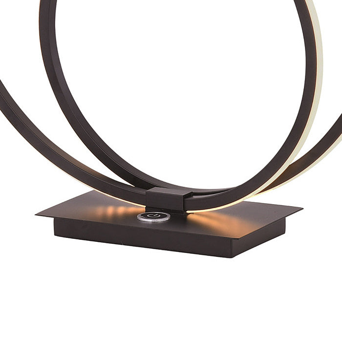 Freelight Tafellamp Ophelia Led Mat zwart 38cm