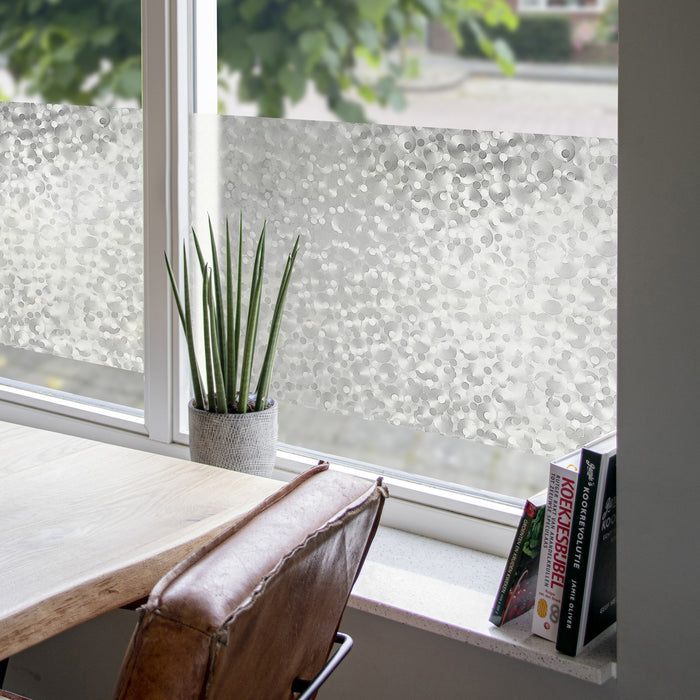 d-c-fix Parel Raamfolie - 45x200cm - Melkglas - Patroon - Zelfklevend