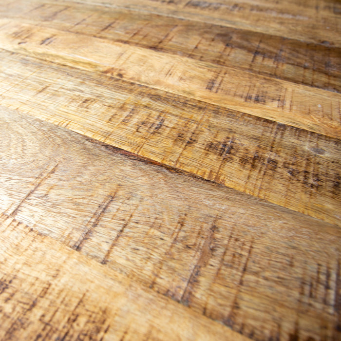 Dimehouse Industriële salontafel Emma mangohout lichtbruin