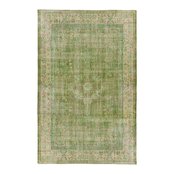 HKliving Wool Knitted Vloerkleed 200 x 300 cm - Groen