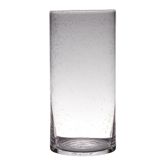 Hakbijl Glass Archer Soda Bubbles Cilinder Vaas - H 40 x D 19 cm