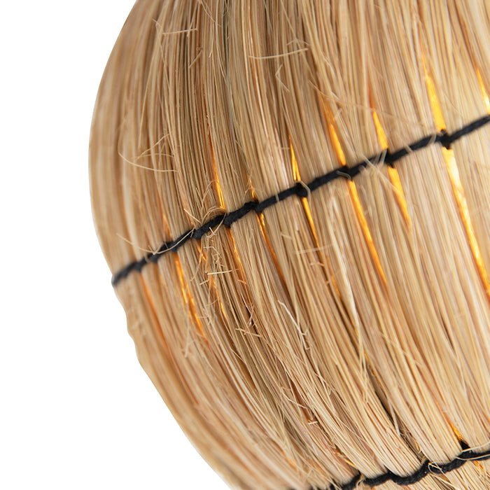 QAZQA Hanglamp canno - Naturel - Oosters - L 120cm