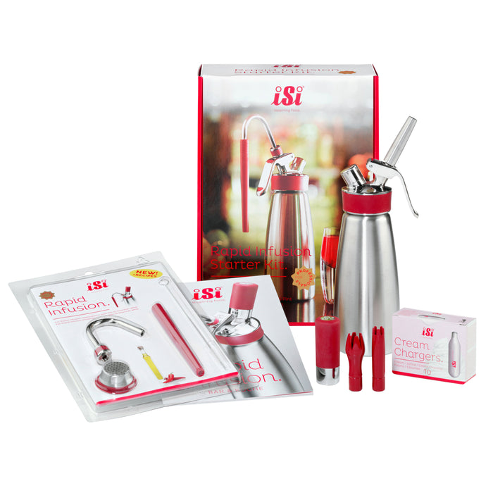 iSi Rapid Infusion Gourmet Whip Starterset 7-delig