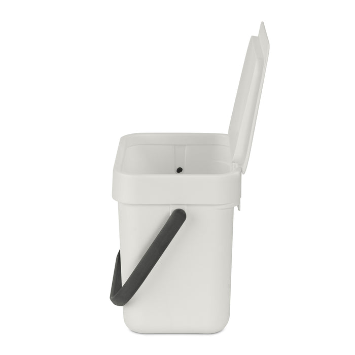 Brabantia Sort & Go Afvalemmer 3 L - Grijs