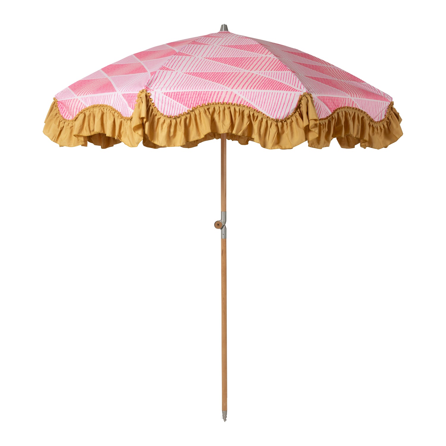 HKliving Parasol Ø 200 cm - Graphic twist