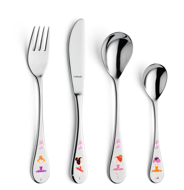 Amefa Ballerina Kinderbestekset 4-delig