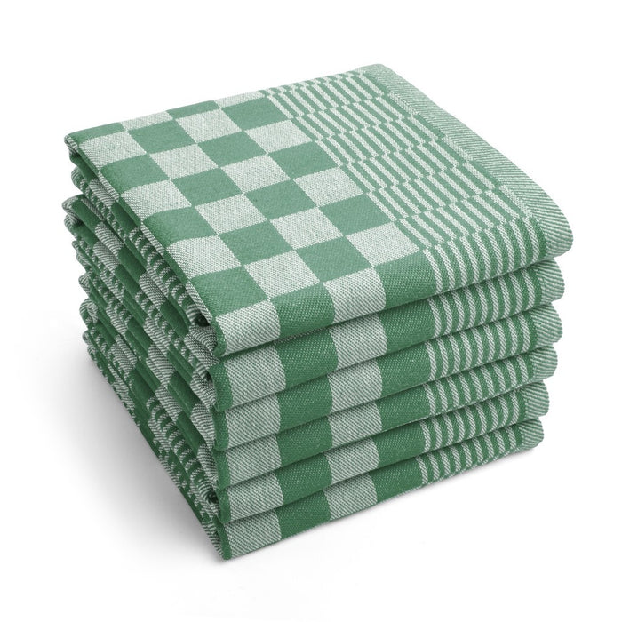 Byrklund - Theedoek Clean & Tidy - 6x 50x70 - Groen