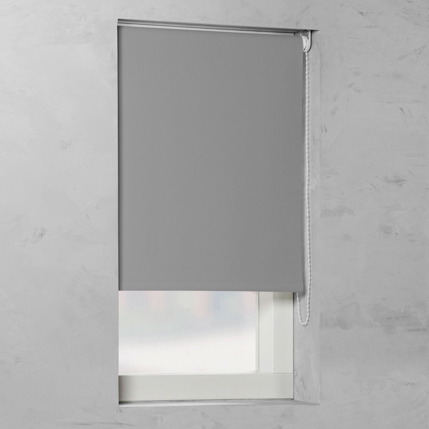 Rollit München Rolgordijn Grijs Verduisterend