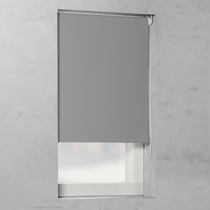 Rollit München Rolgordijn Grijs Verduisterend