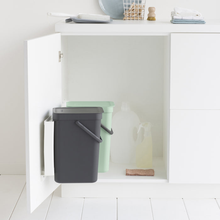 Brabantia Sort & Go Inbouwemmer 2 x 12 L