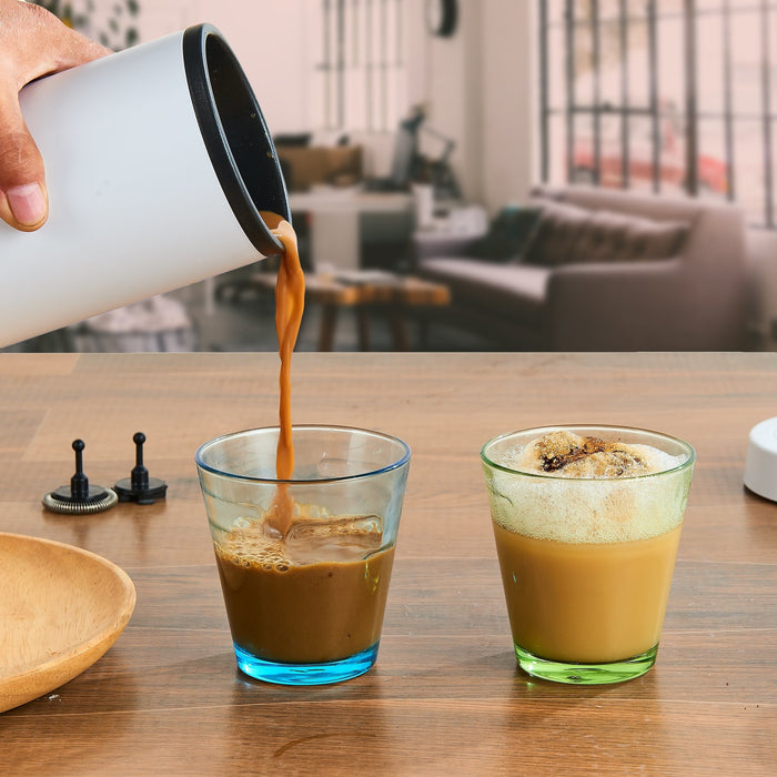 MOA Melkopschuimer Electrisch - BPA vrij - Wit - MF5W