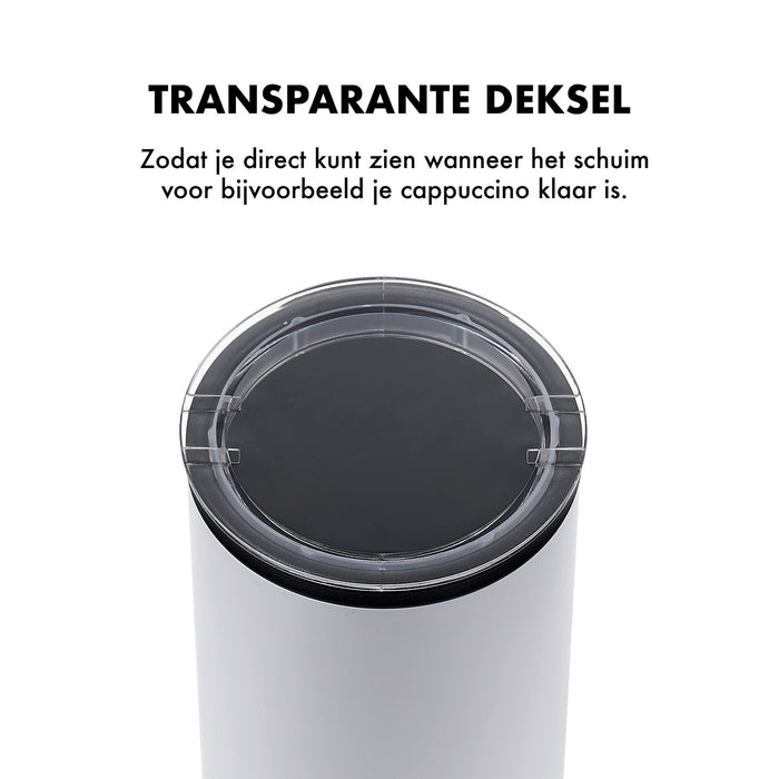 MOA Melkopschuimer Electrisch - BPA vrij - Wit - MF5W