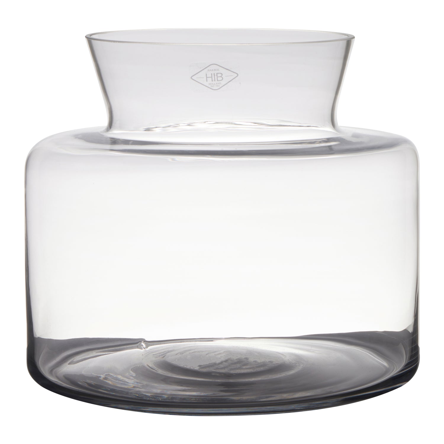 Hakbijl Glass Fano Vaas - H 25 x D 29 cm