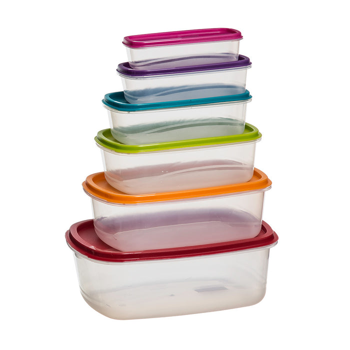 Five - Nestbare vershoudbakjes  | Vierkant - 7 formaten