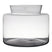 Hakbijl Glass Fano Vaas - H 32 x D 39 cm