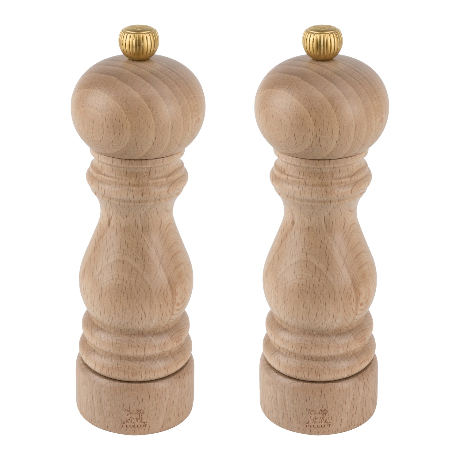 Peugeot Paris Duo Zout- en pepermolenset 18 cm - Naturel