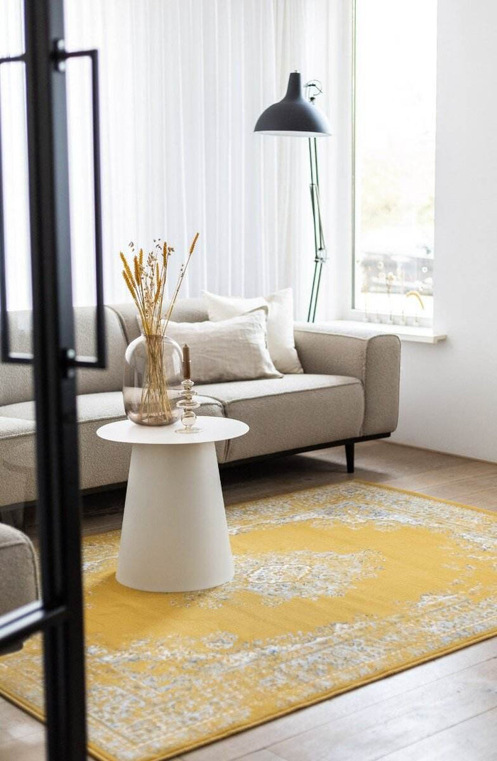 Interieur05 Vintage Vloerkleed Keshan Geel - 160 x 230 cm