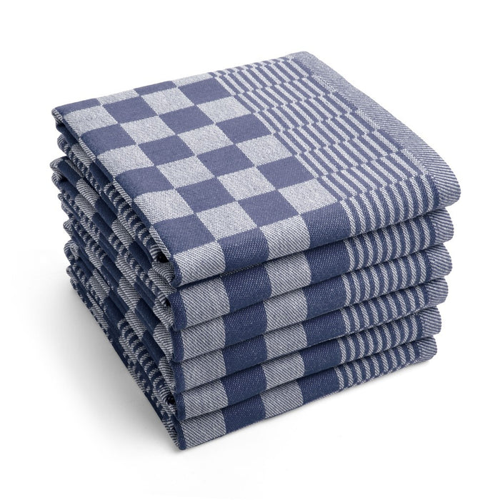 Byrklund - Theedoek Clean & Tidy - 6x 50x70 - Blauw