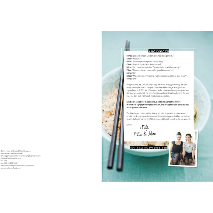 Chickslovefood - Nina de Bruijn & Elise Gruppen