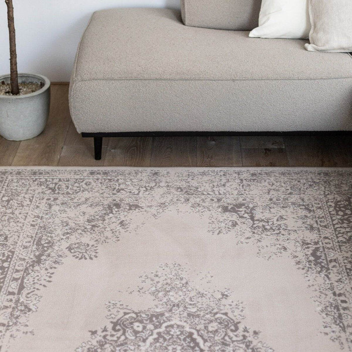 Interieur05 Vintage Vloerkleed Keshan Zand|Beige - 280 x 190 cm